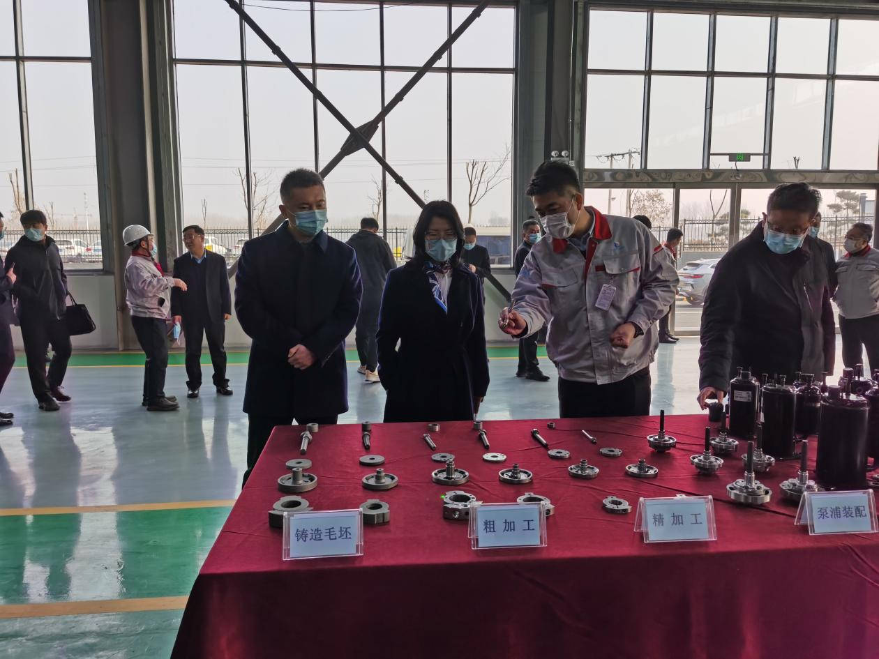 臨汾市委常委、洪洞縣委書記張潞萍一行蒞臨我司調(diào)研指導(dǎo)工作